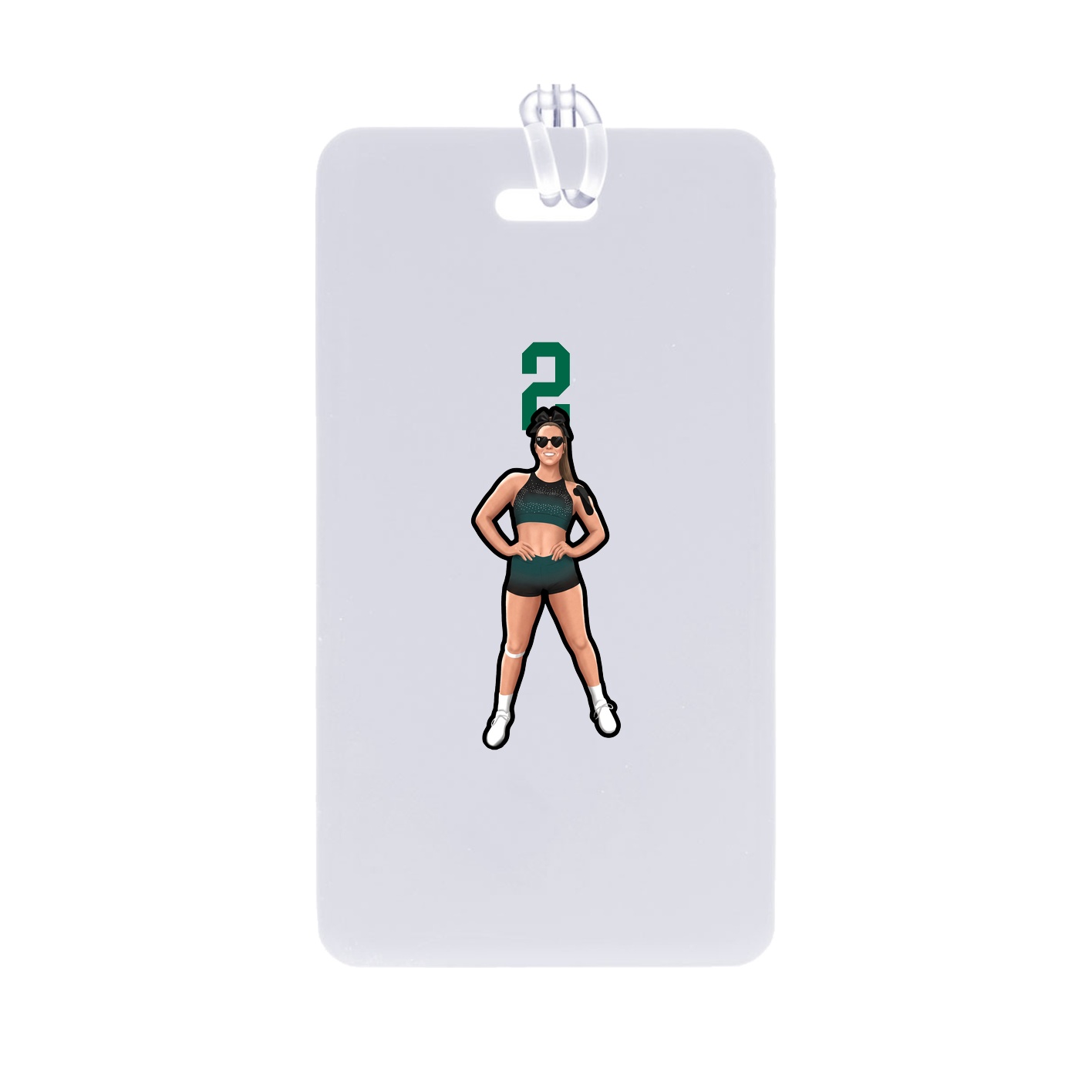 Bag Tag — Number Top in Classic