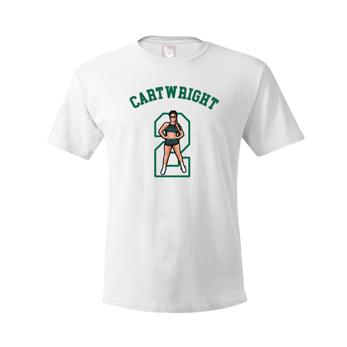 Youth Tee — Shirsey Arch in White