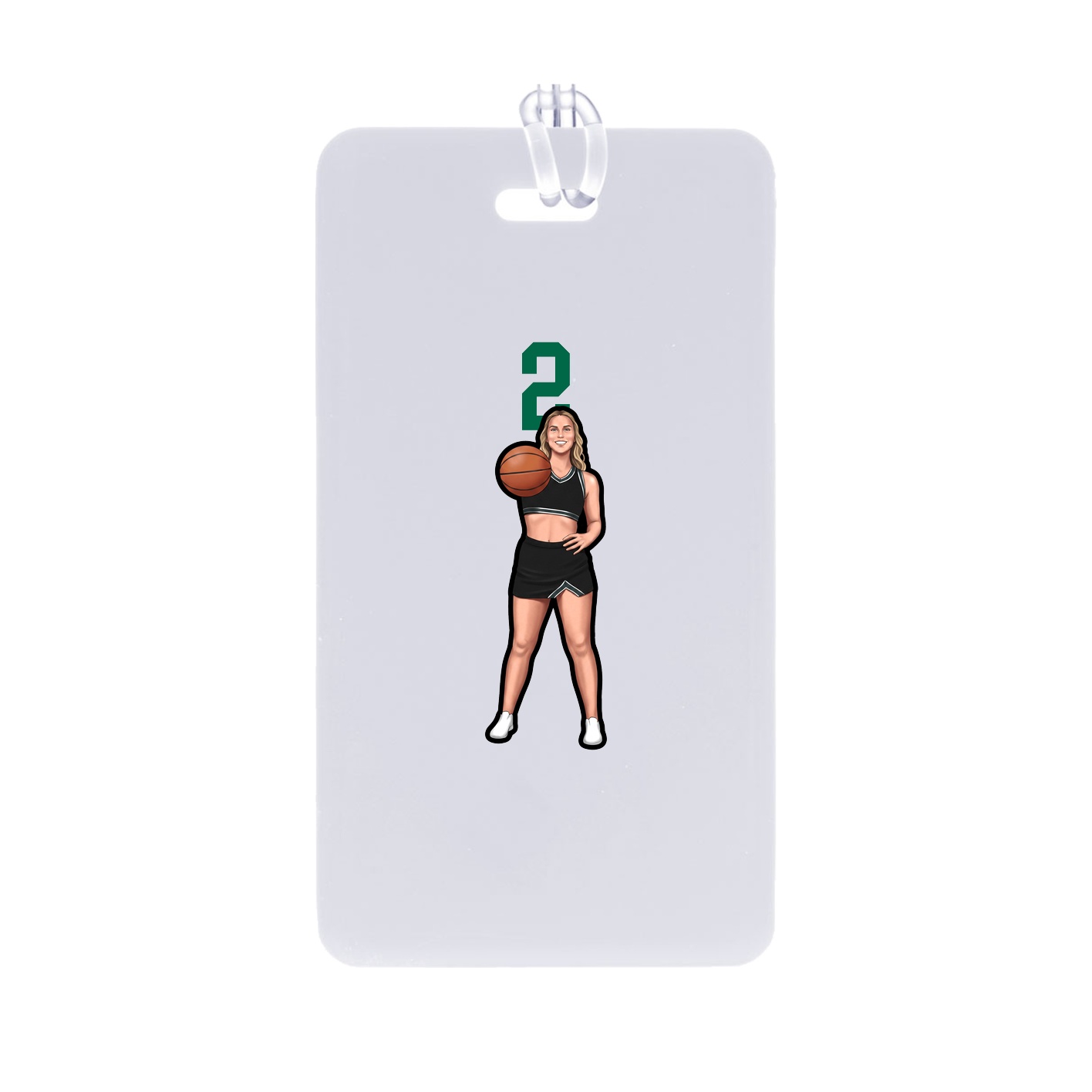 Bag Tag — Number Top in Classic