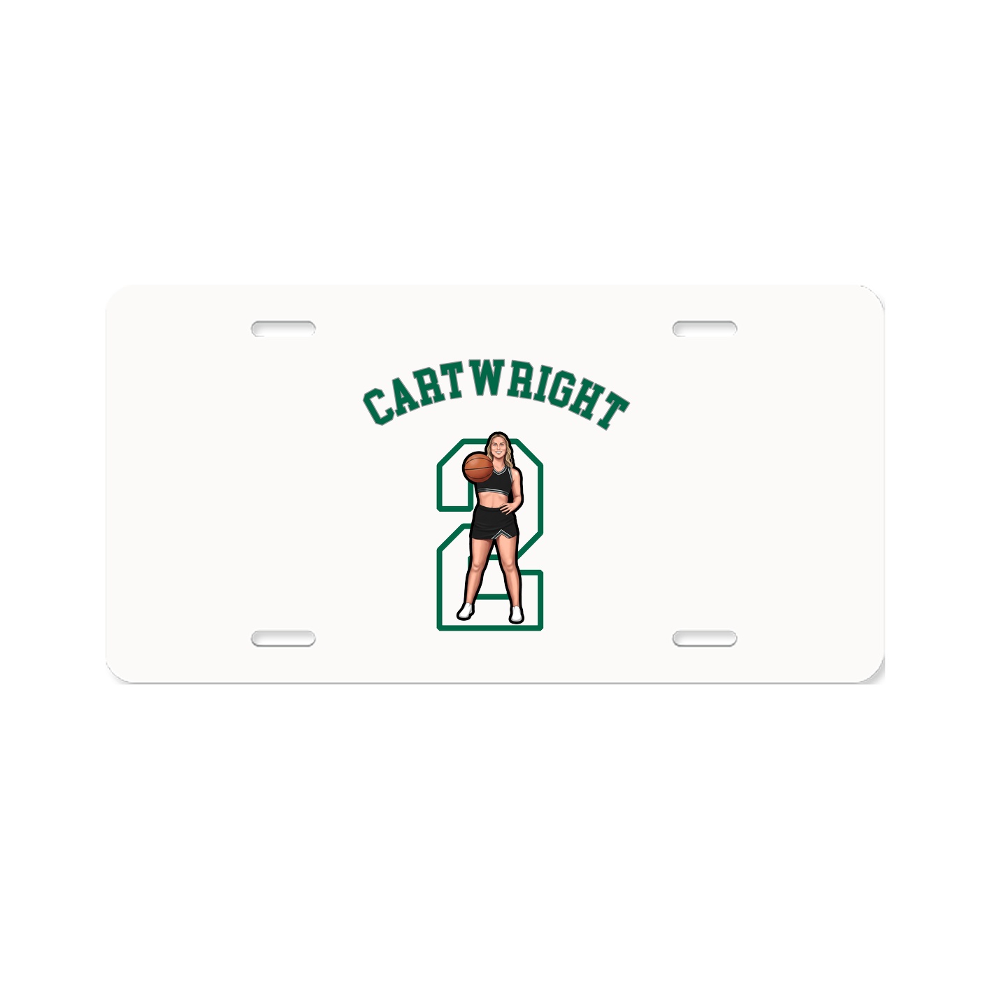 License Plate — Shirsey Arch in Classic