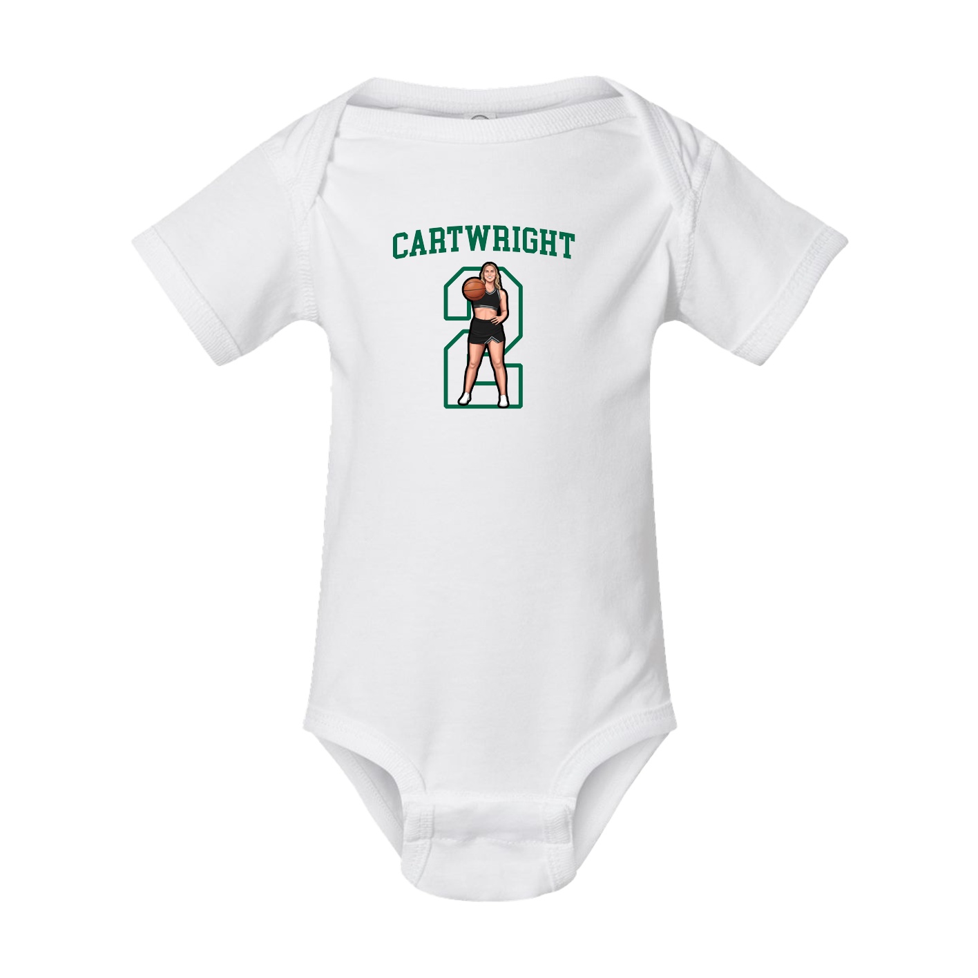 Baby Onesie — Shirsey in White