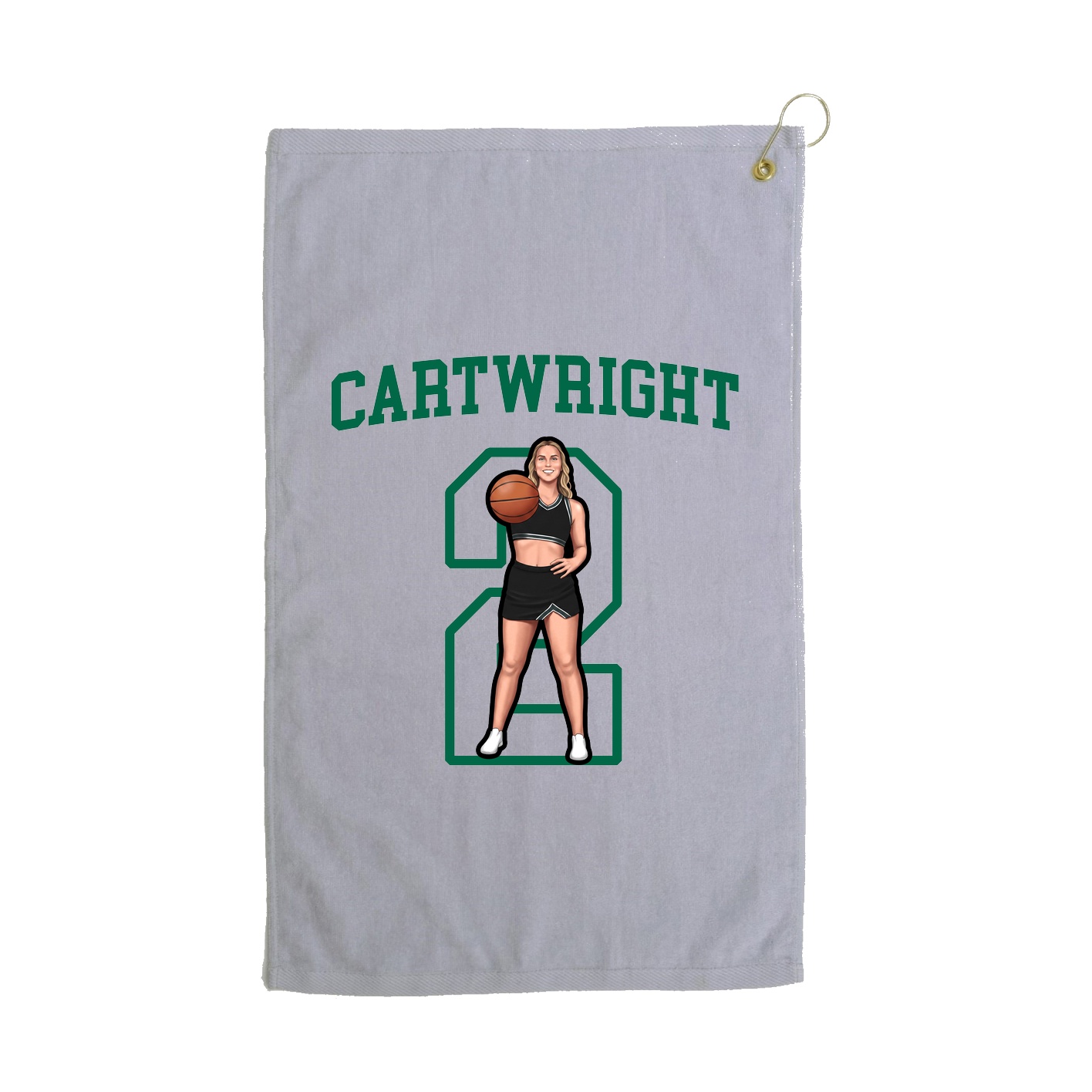 Golf Towel — Shirsey in Grey