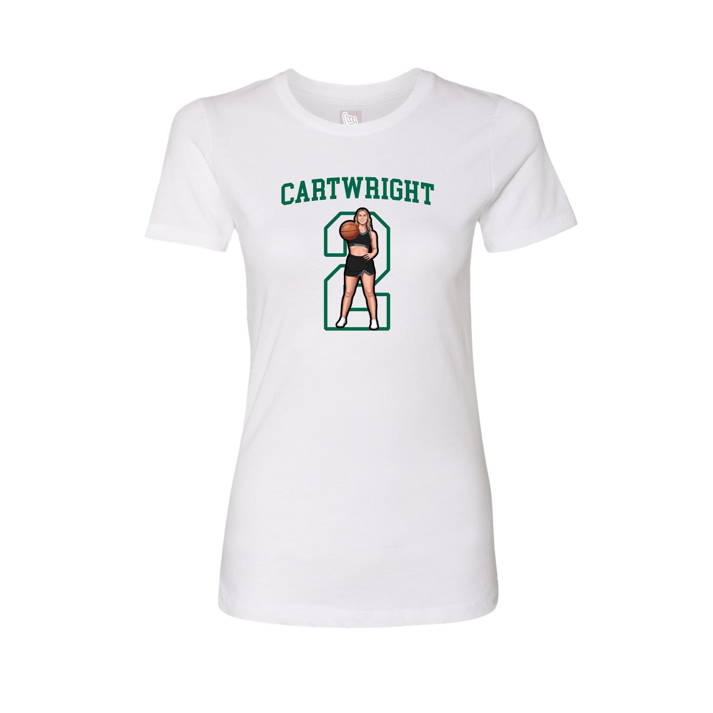 Fitted Women's Tee — Shirsey in White