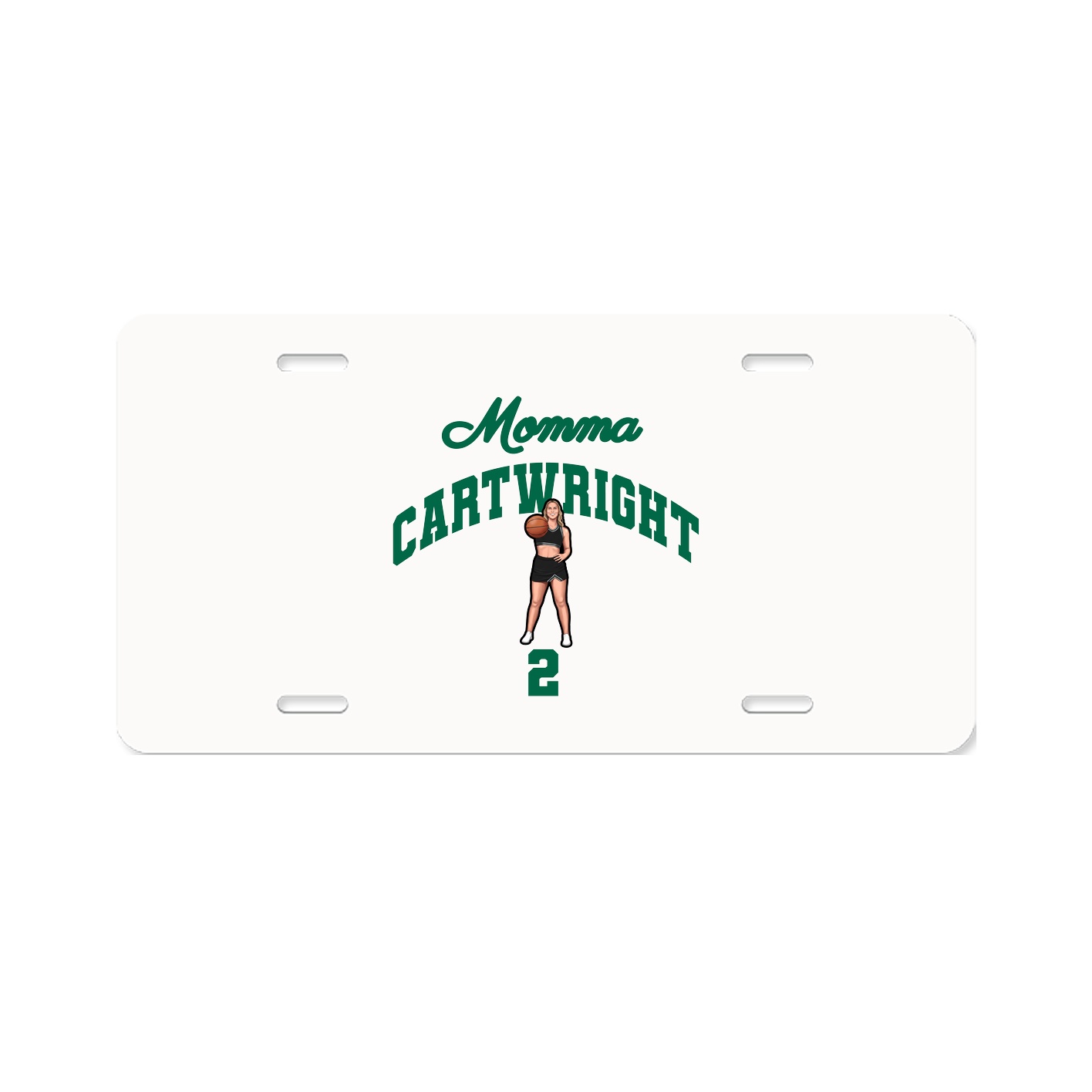 License Plate — Mothers Day Arch in Classic