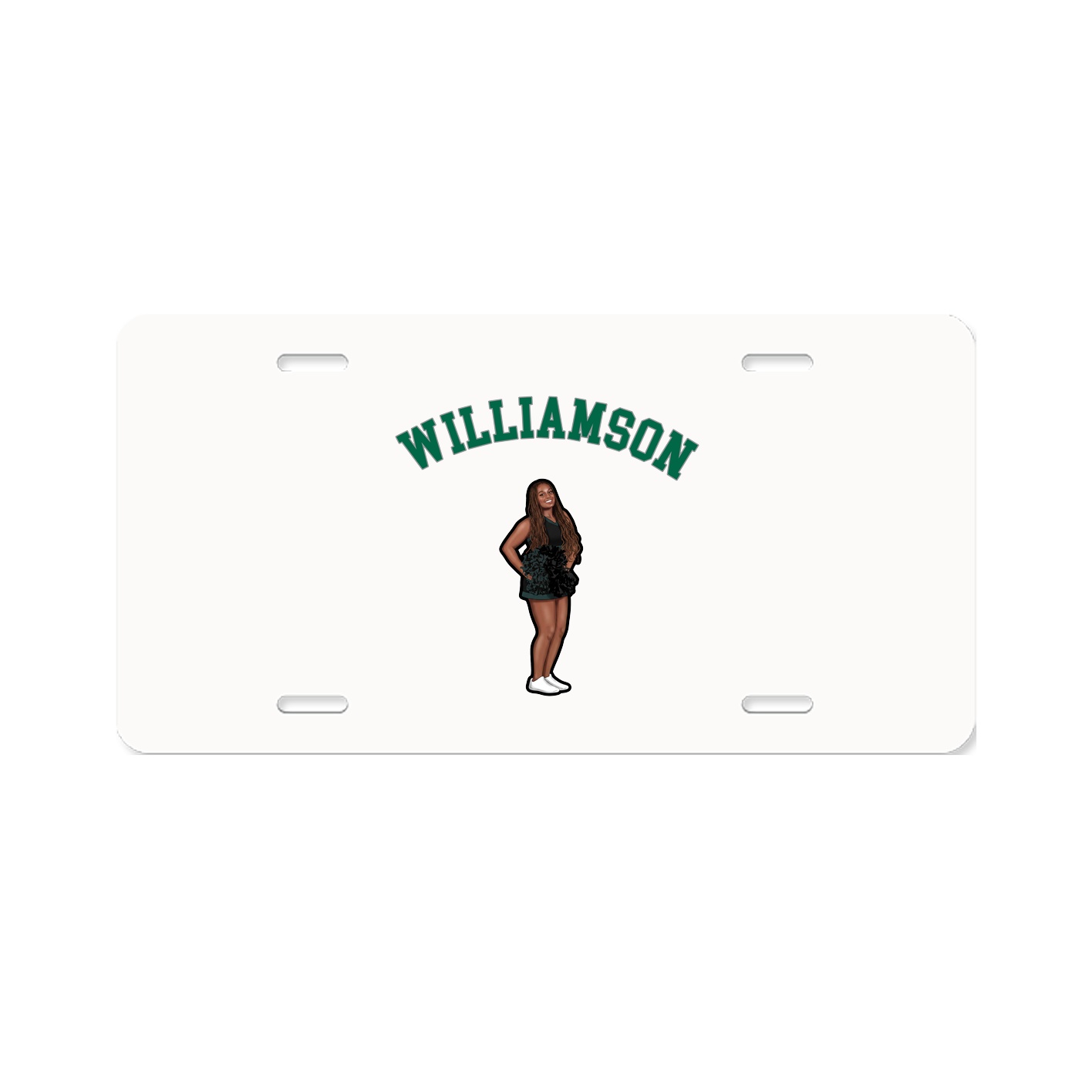 License Plate — Shirsey Arch in Classic