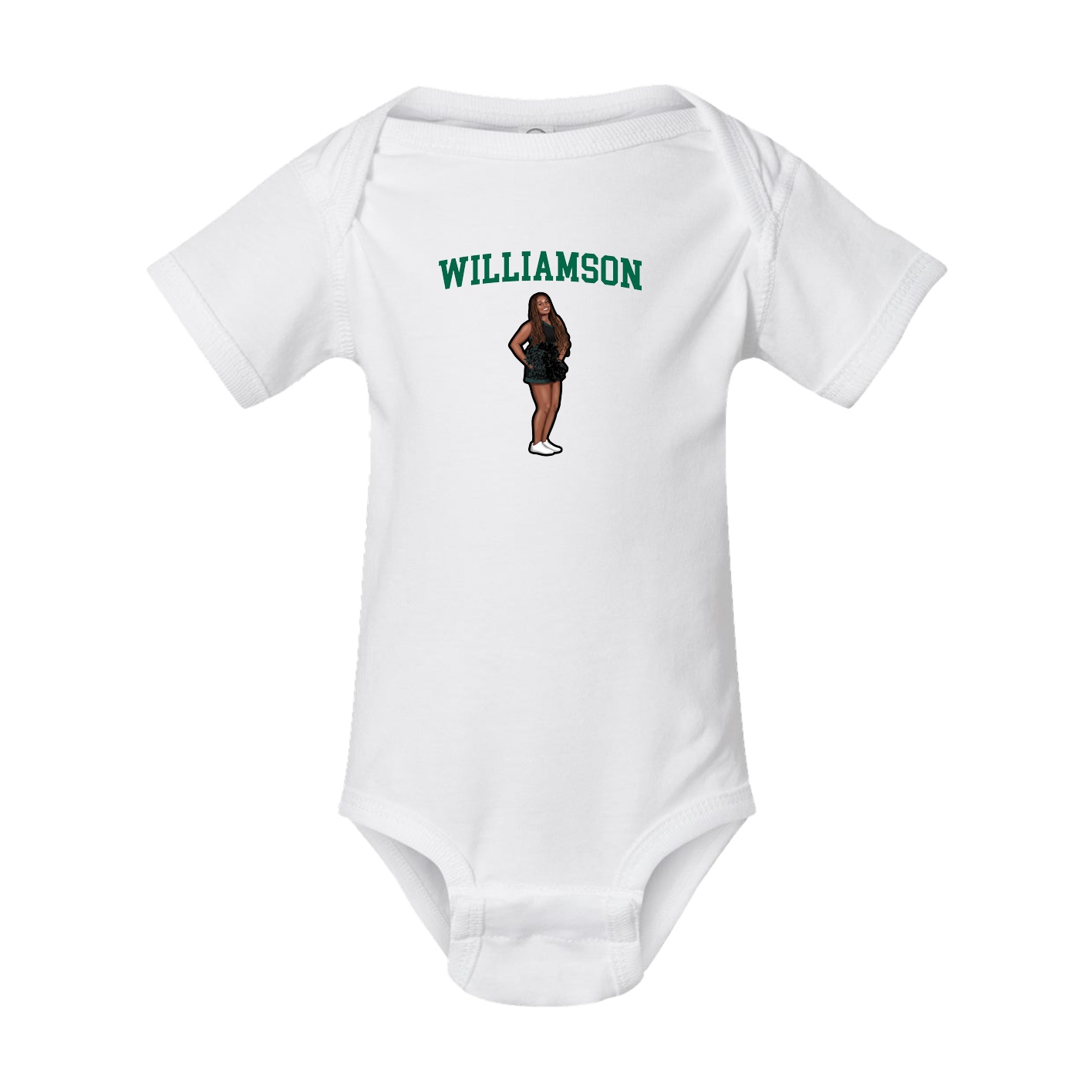 Baby Onesie — Shirsey in White