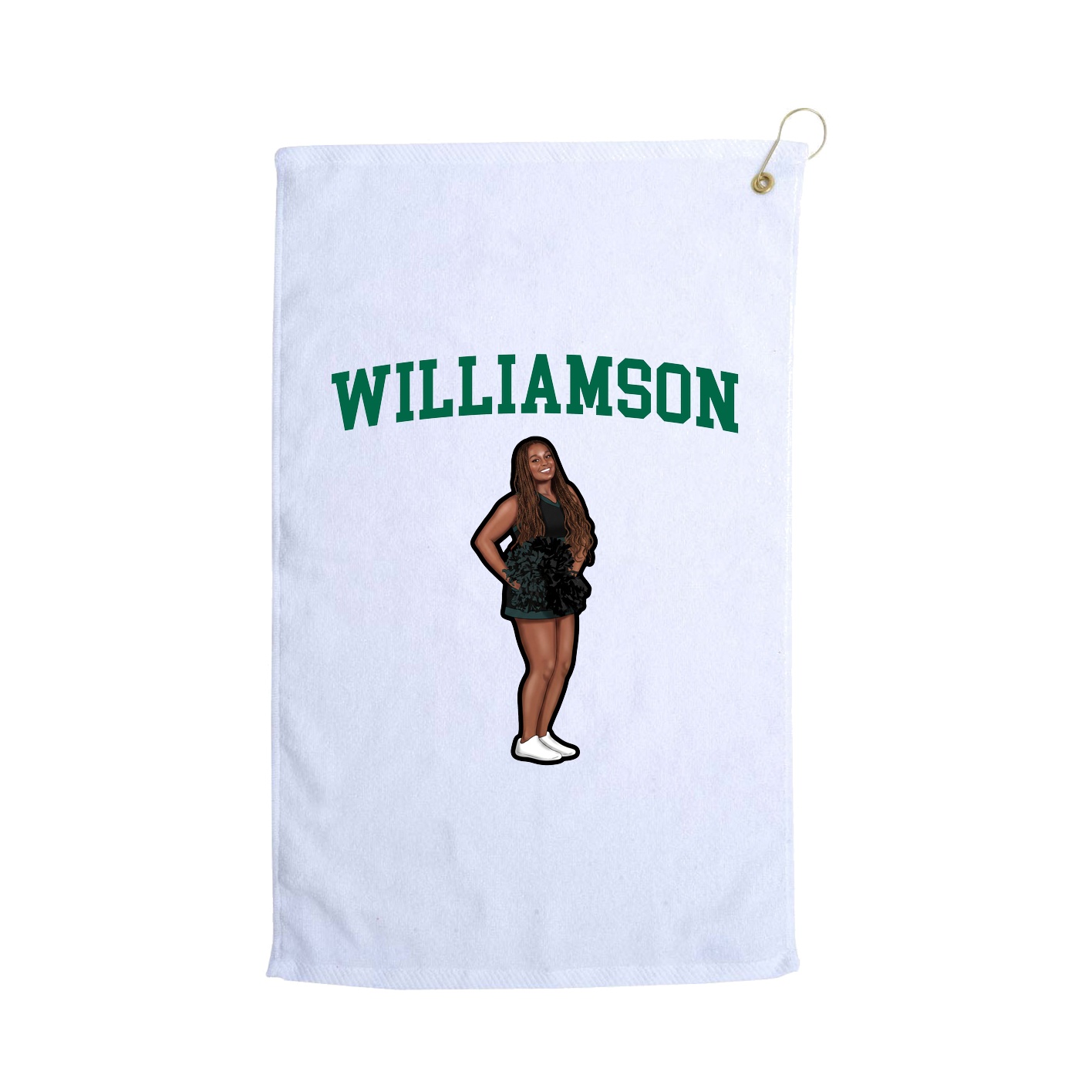 Golf Towel — Shirsey in White