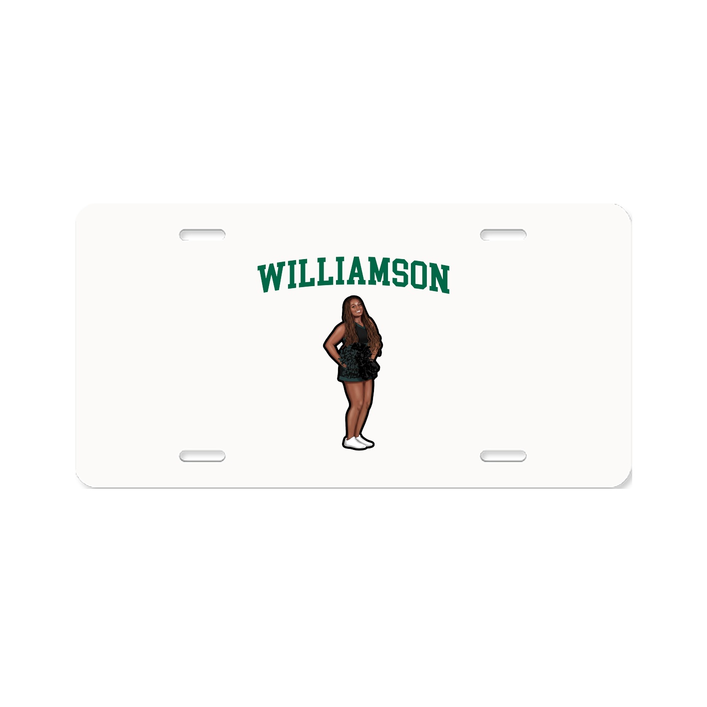 License Plate — Shirsey in Classic