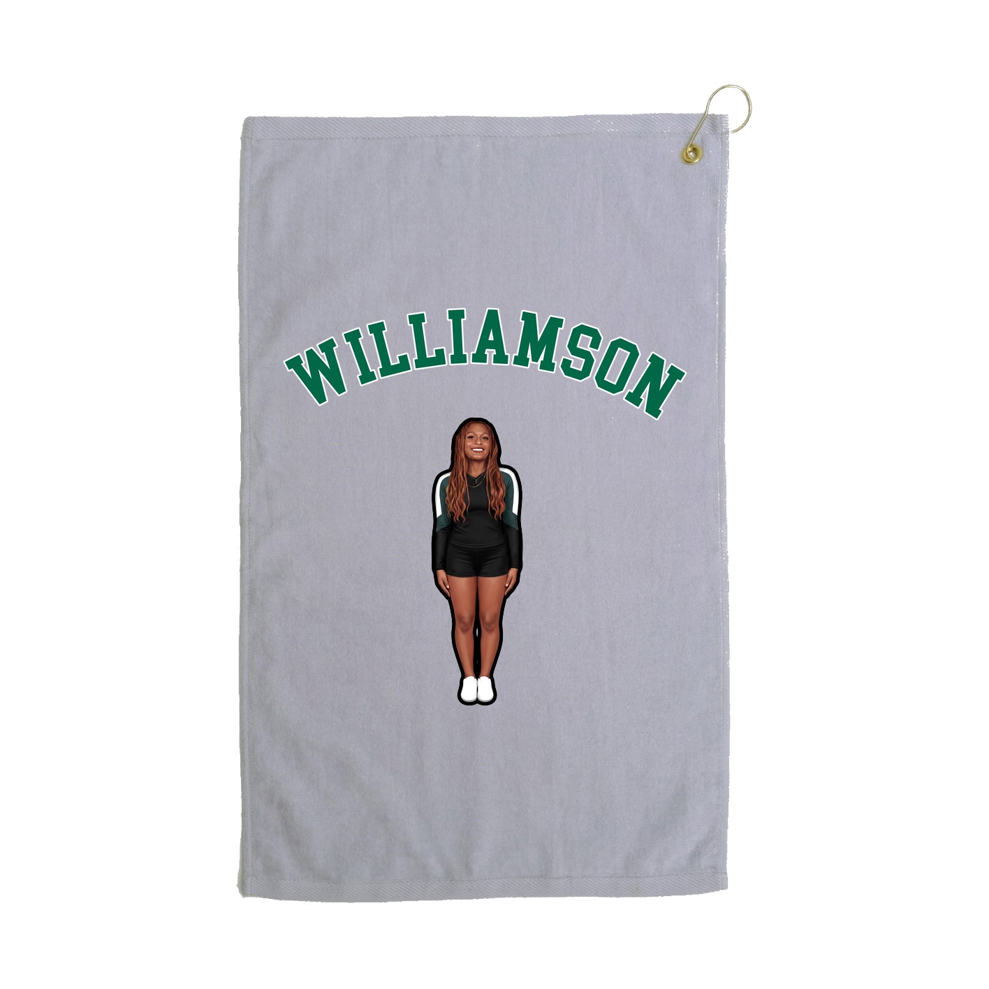 Golf Towel — Shirsey Arch in Grey