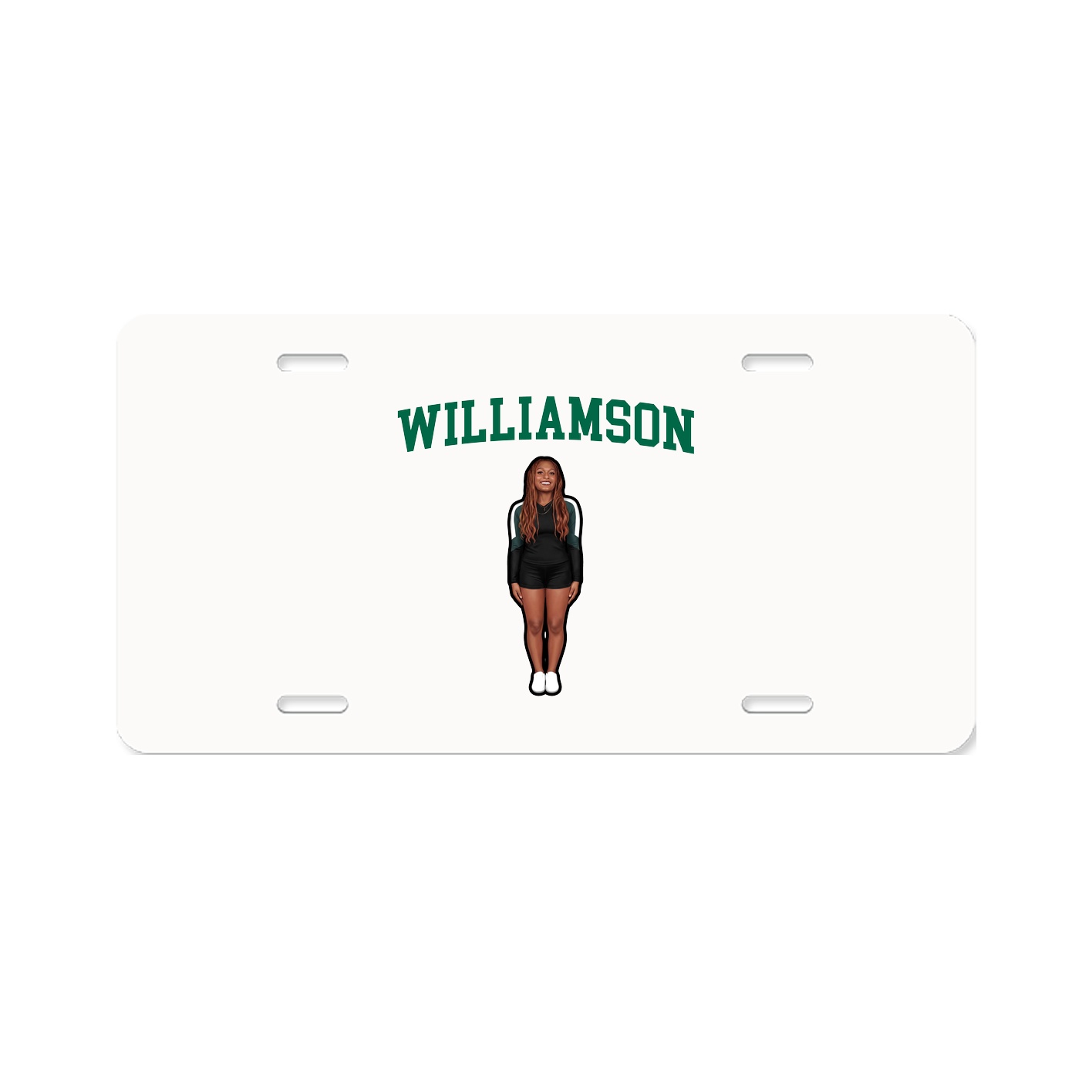 License Plate — Shirsey in Classic
