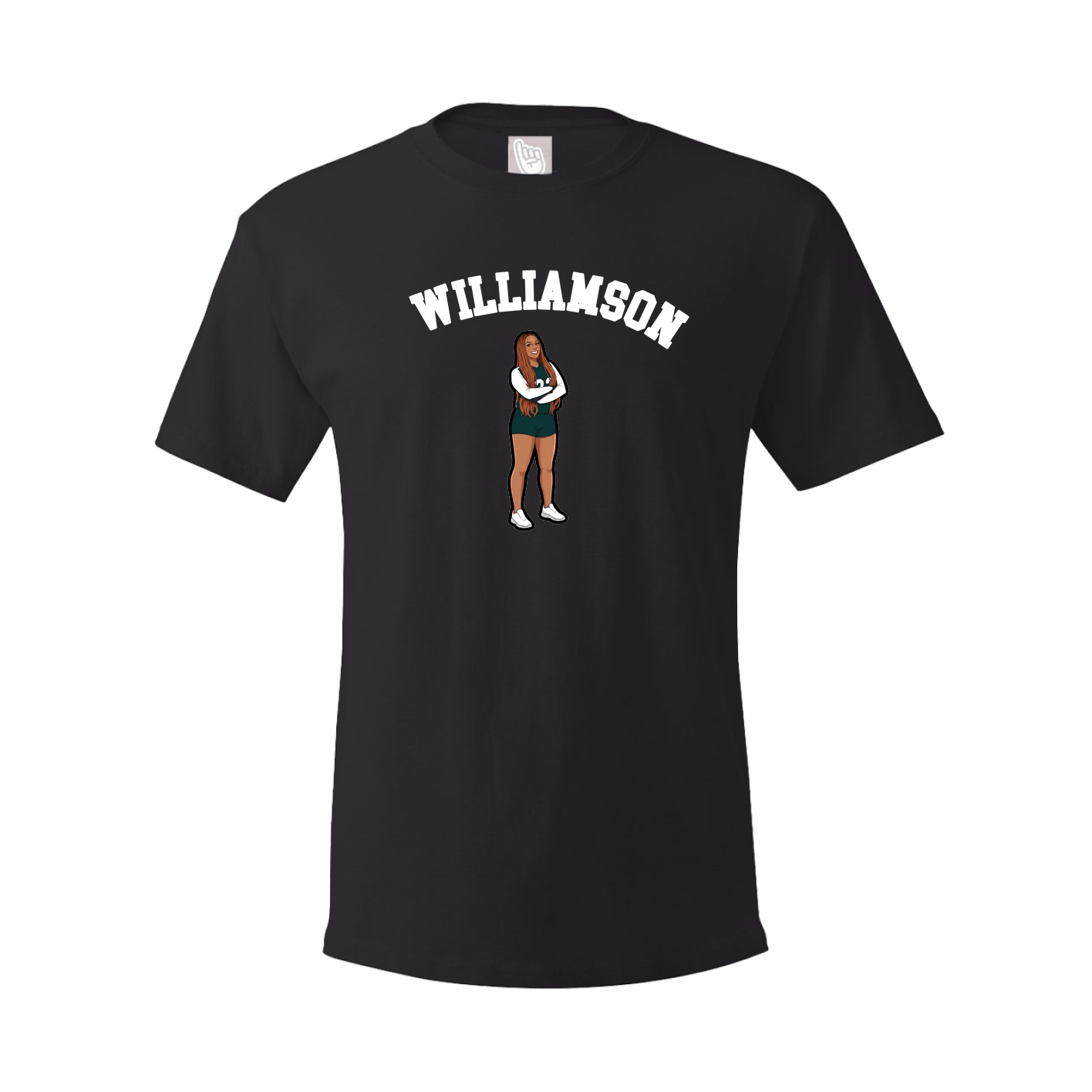Youth Tee — Shirsey Arch in Black