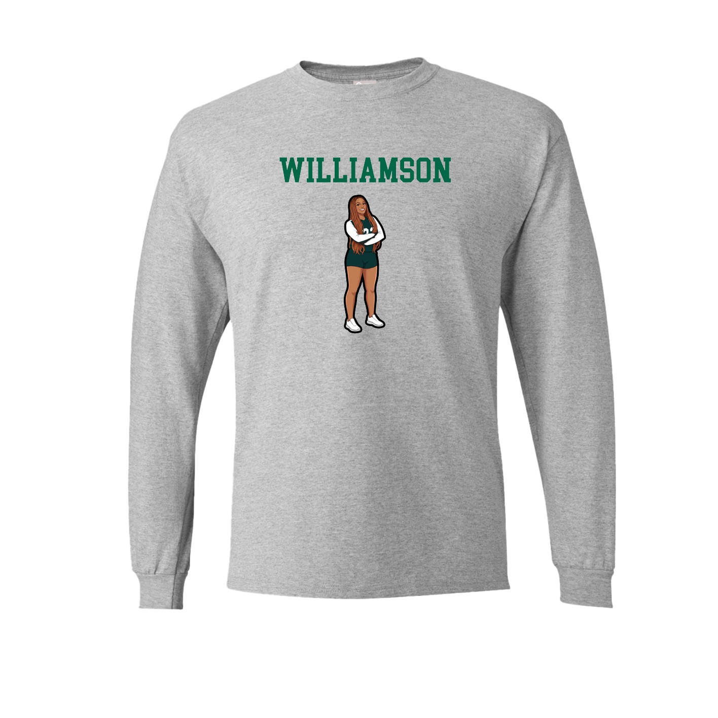 Long Sleeve Tee — Shirsey in Grey