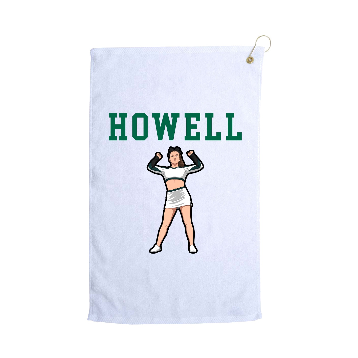Golf Towel — Shirsey in White