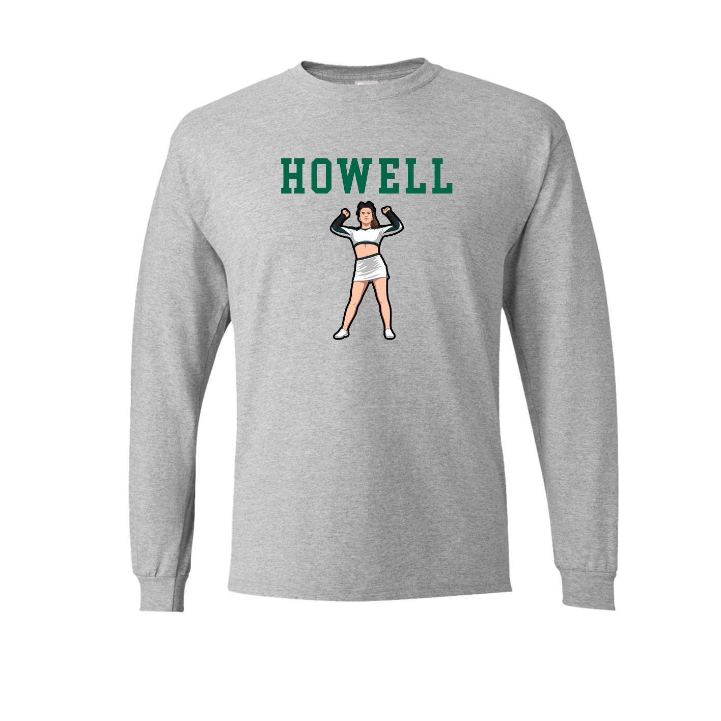 Long Sleeve Tee — Shirsey in Grey