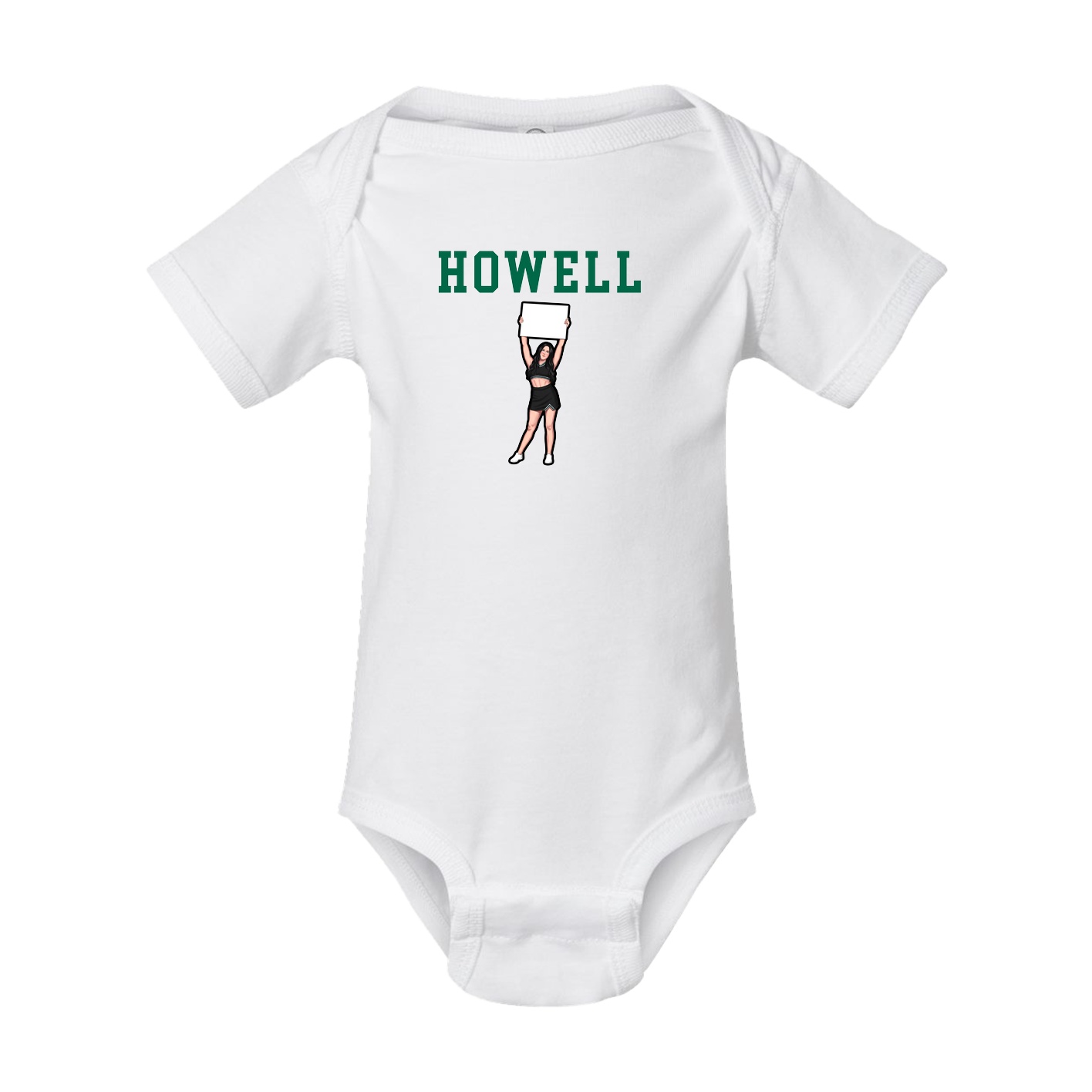 Baby Onesie — Shirsey in White