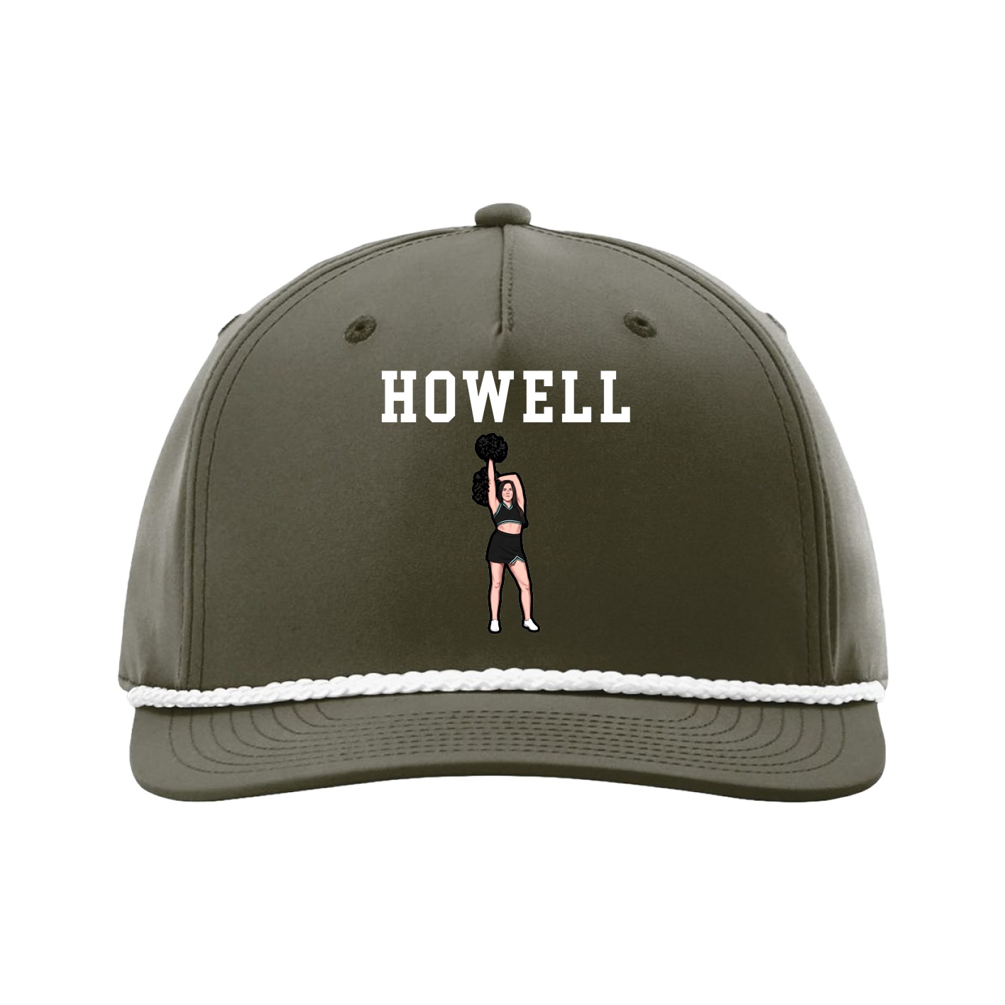 Five-Panel Classic Rope Cap — Shirsey in Green