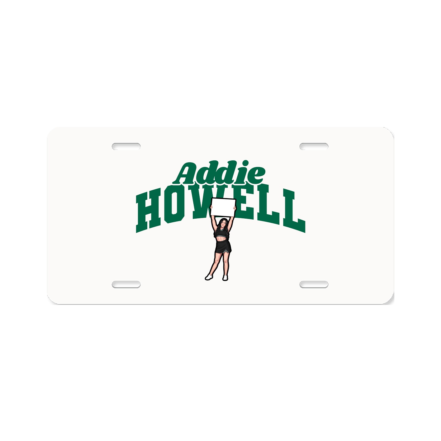 License Plate — Signature Arch in Classic
