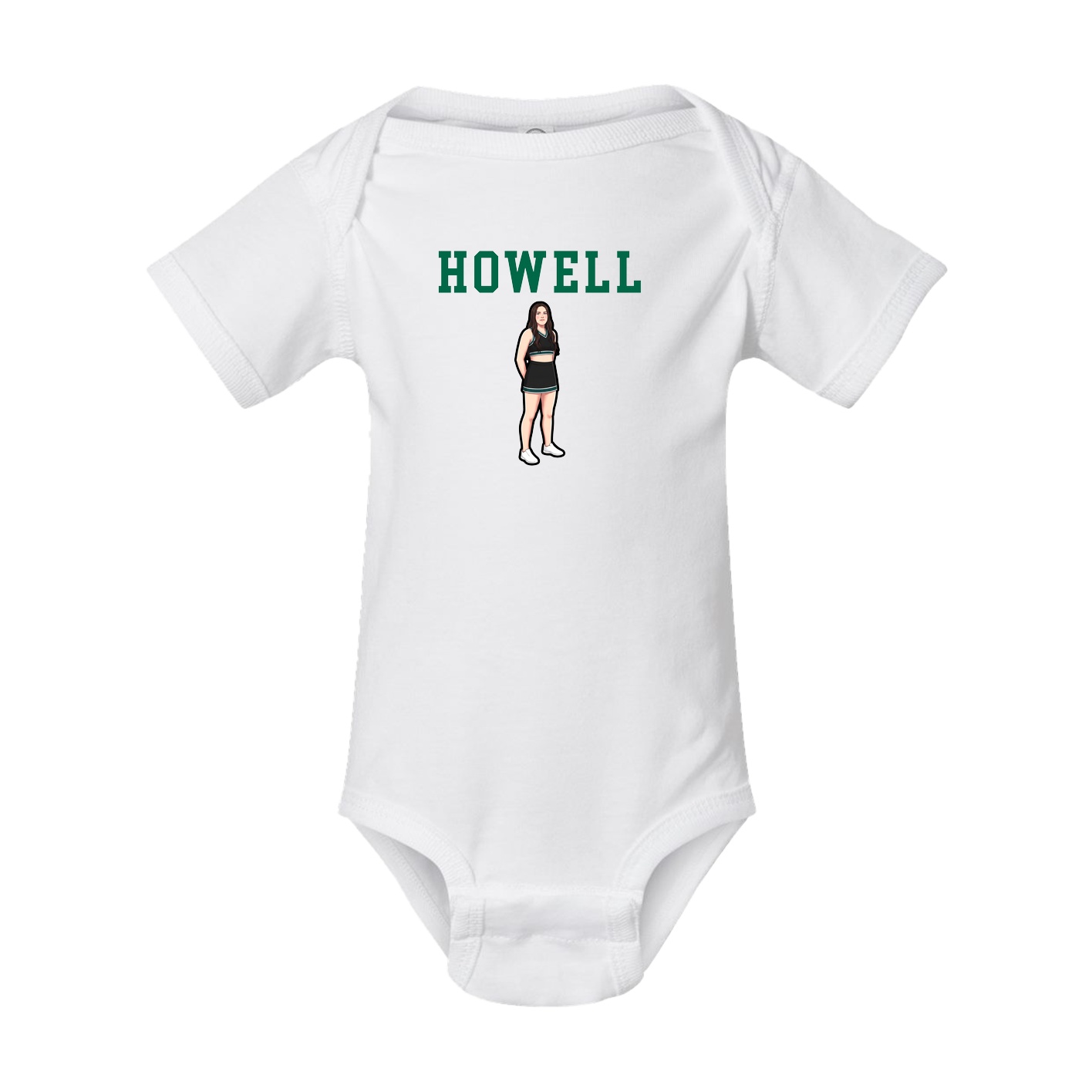 Baby Onesie — Shirsey in White