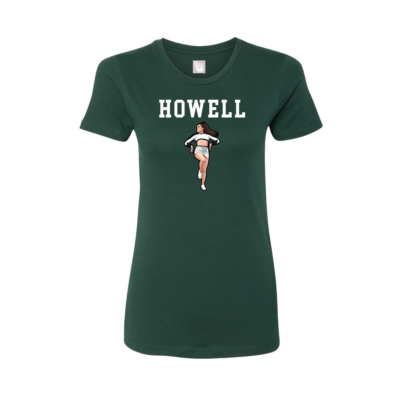 Fitted Women's Tee — Shirsey in Green