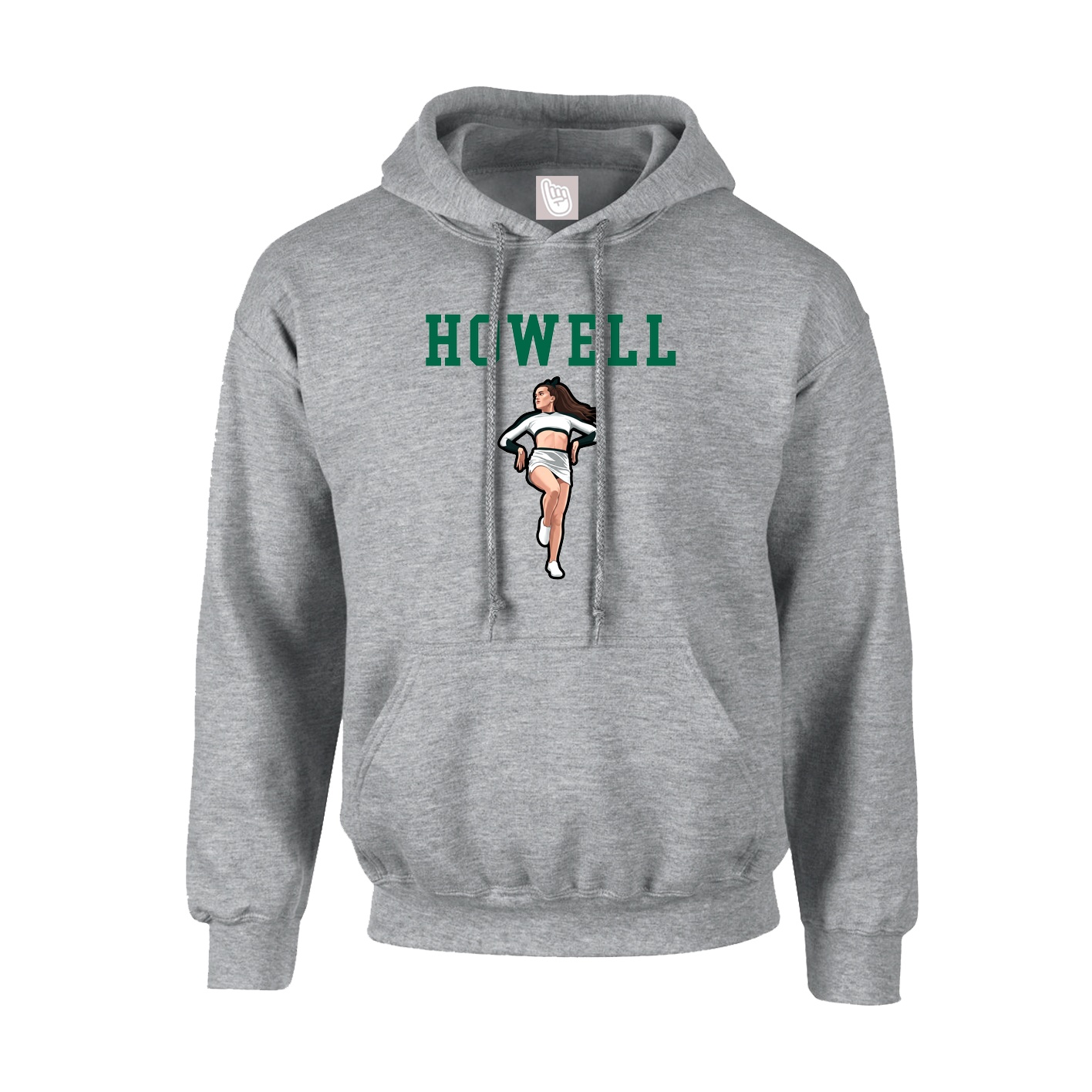 Hoodie — Shirsey in Grey