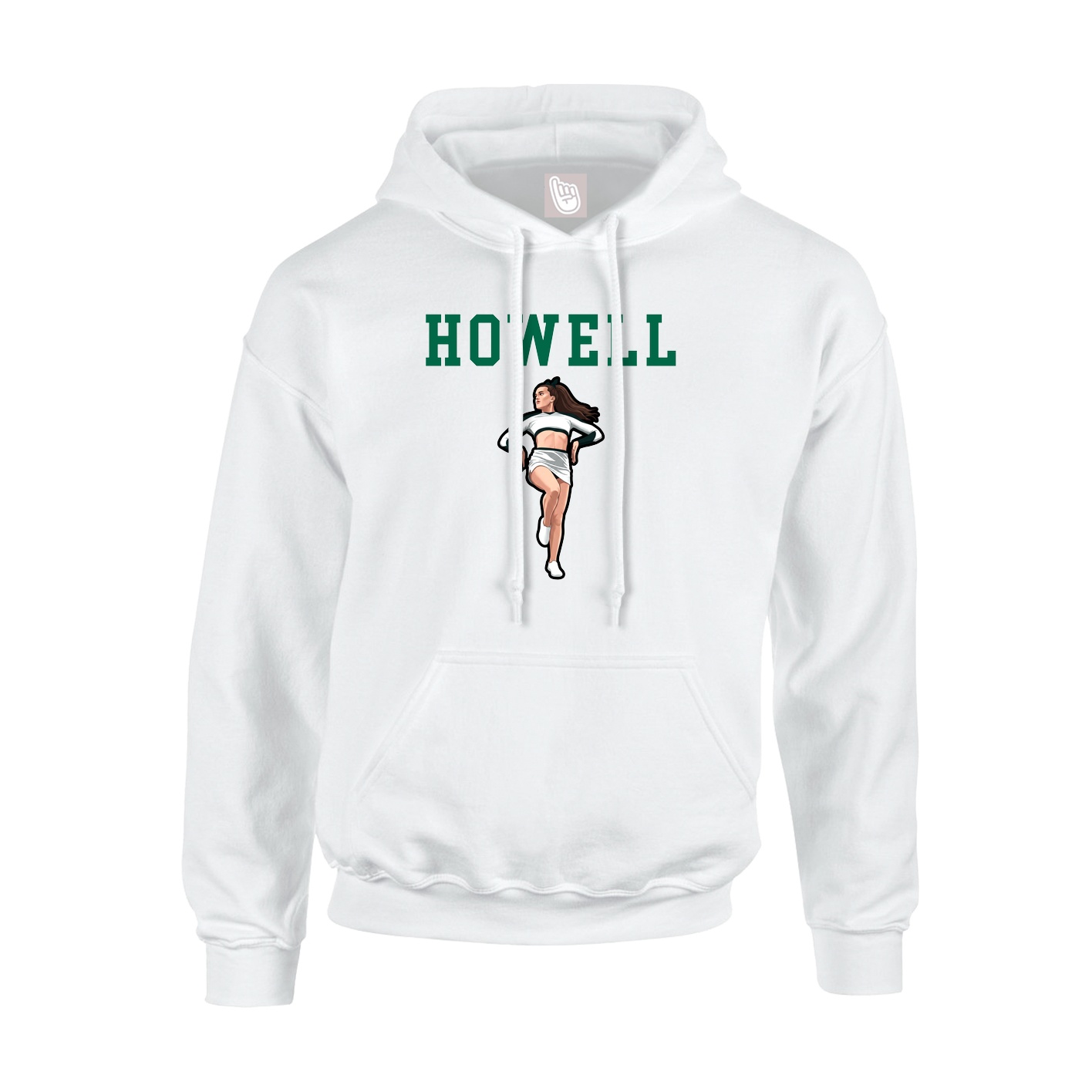 Youth Hoodie — Shirsey in White