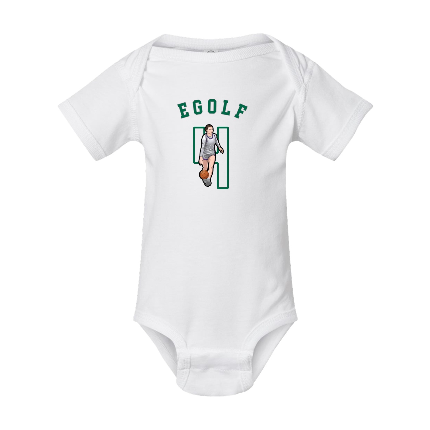 Baby Onesie — Shirsey Arch in White
