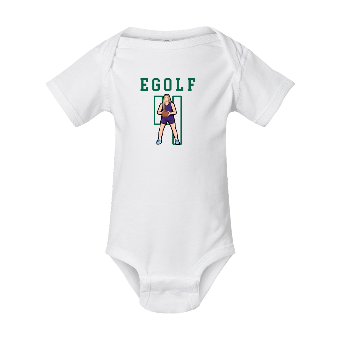 Baby Onesie — Shirsey in White