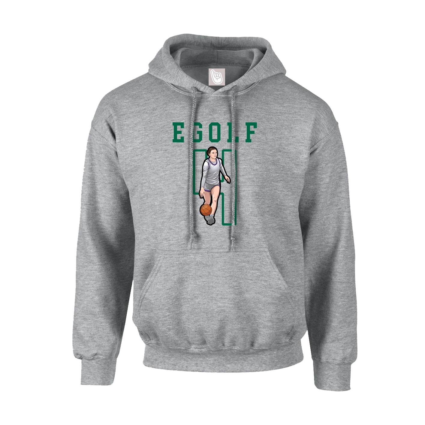 Hoodie — Shirsey in Grey