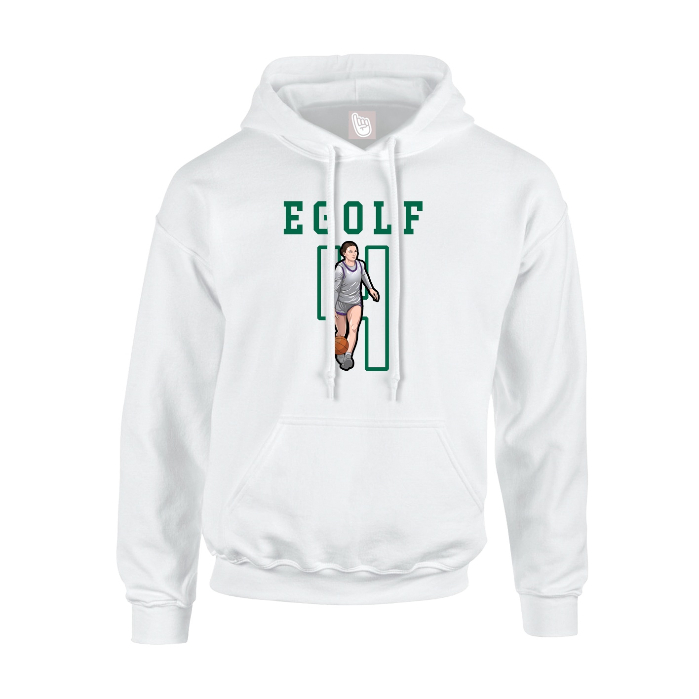 Youth Hoodie — Shirsey in White