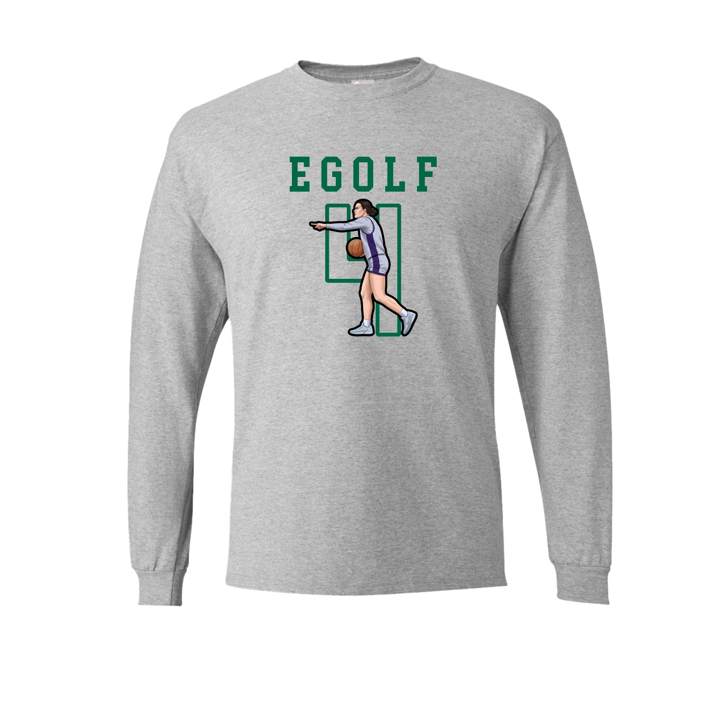 Long Sleeve Tee — Shirsey in Grey