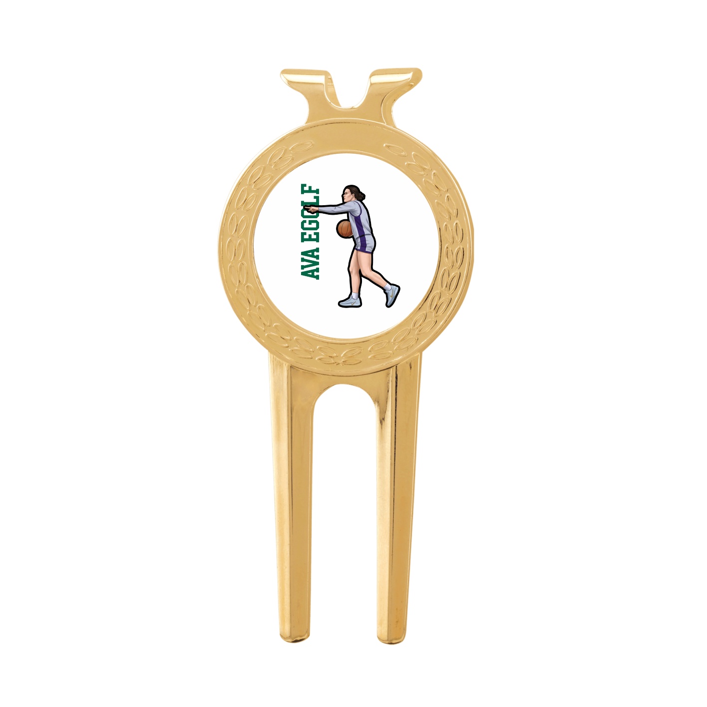Divot Tool with Ball Marker — Name Vertical in Classic
