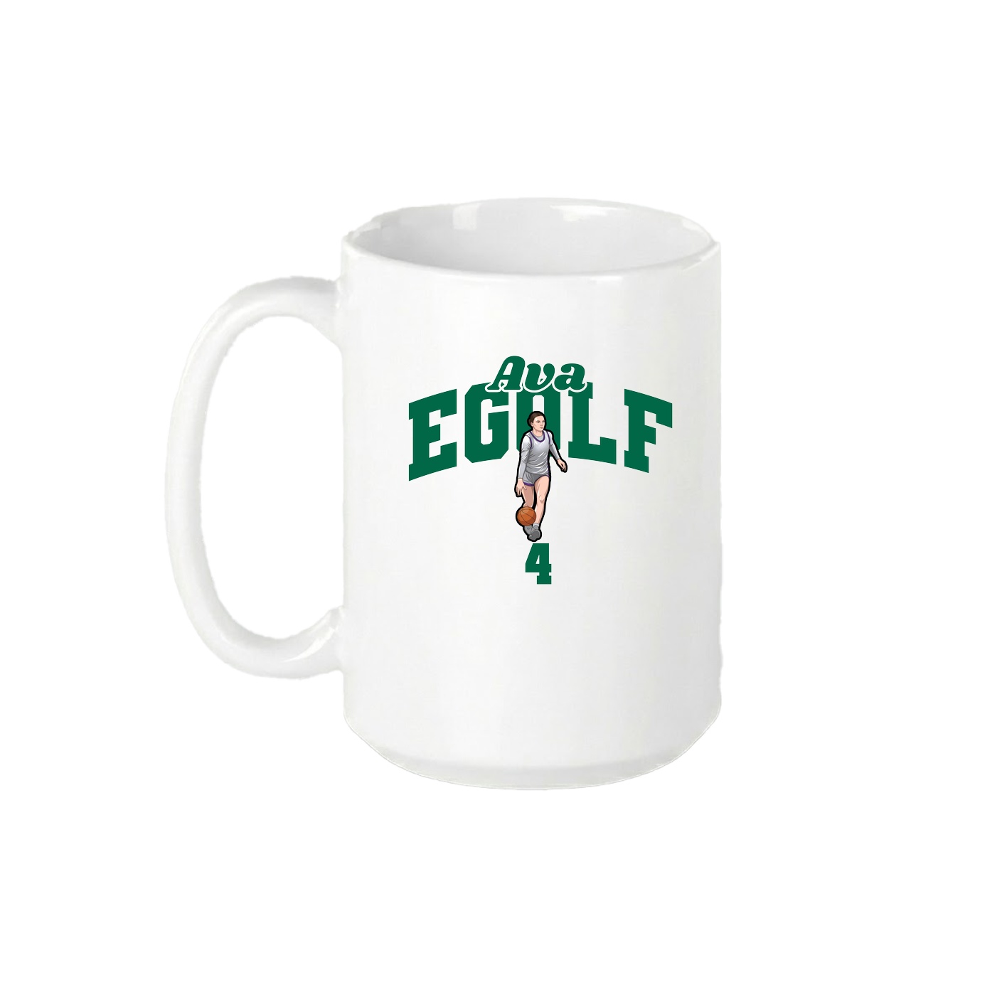 15oz Coffee Mug — Signature Arch in White