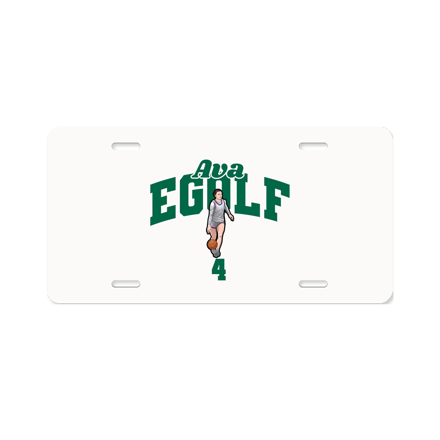 License Plate — Signature Arch in Classic