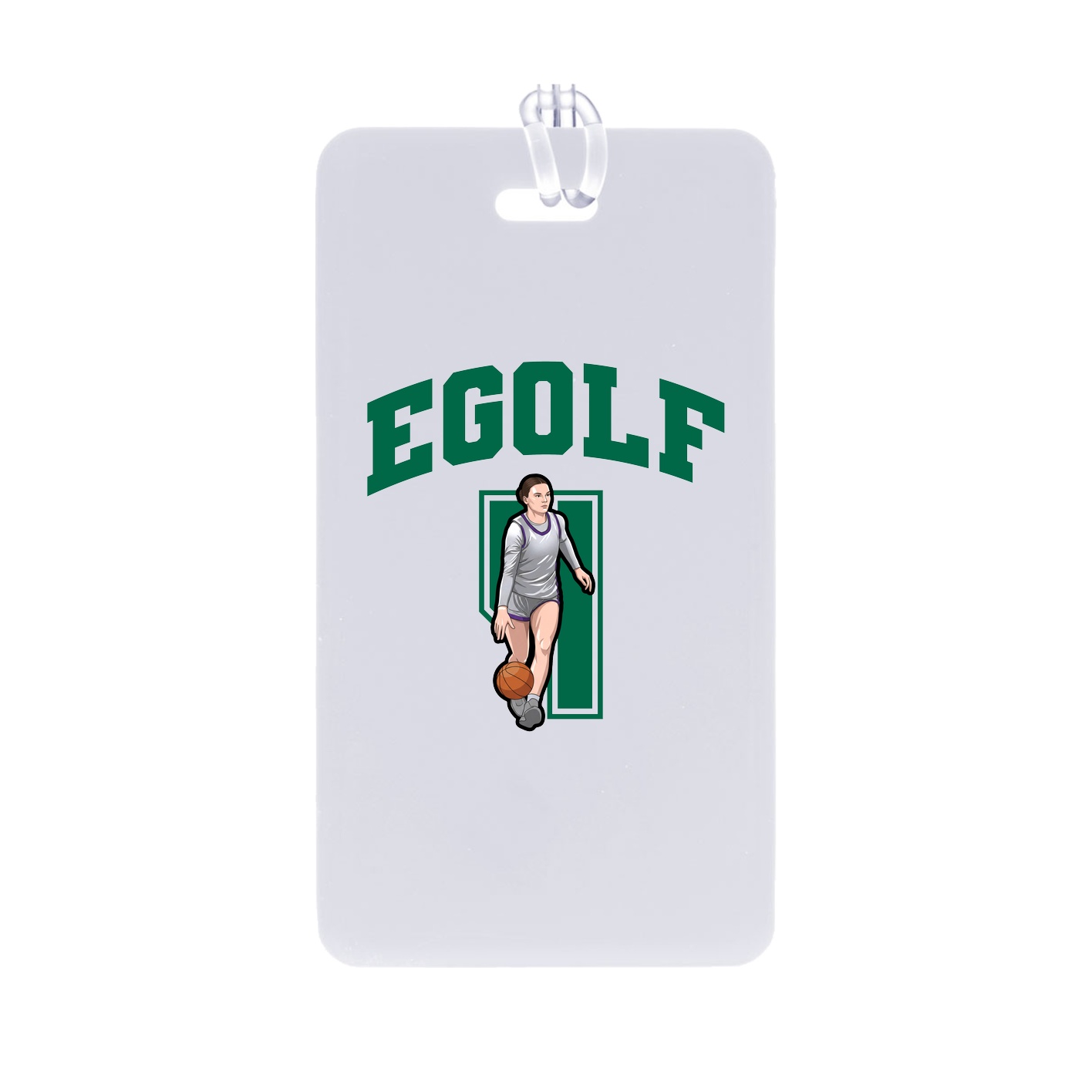 Bag Tag — Number in Classic