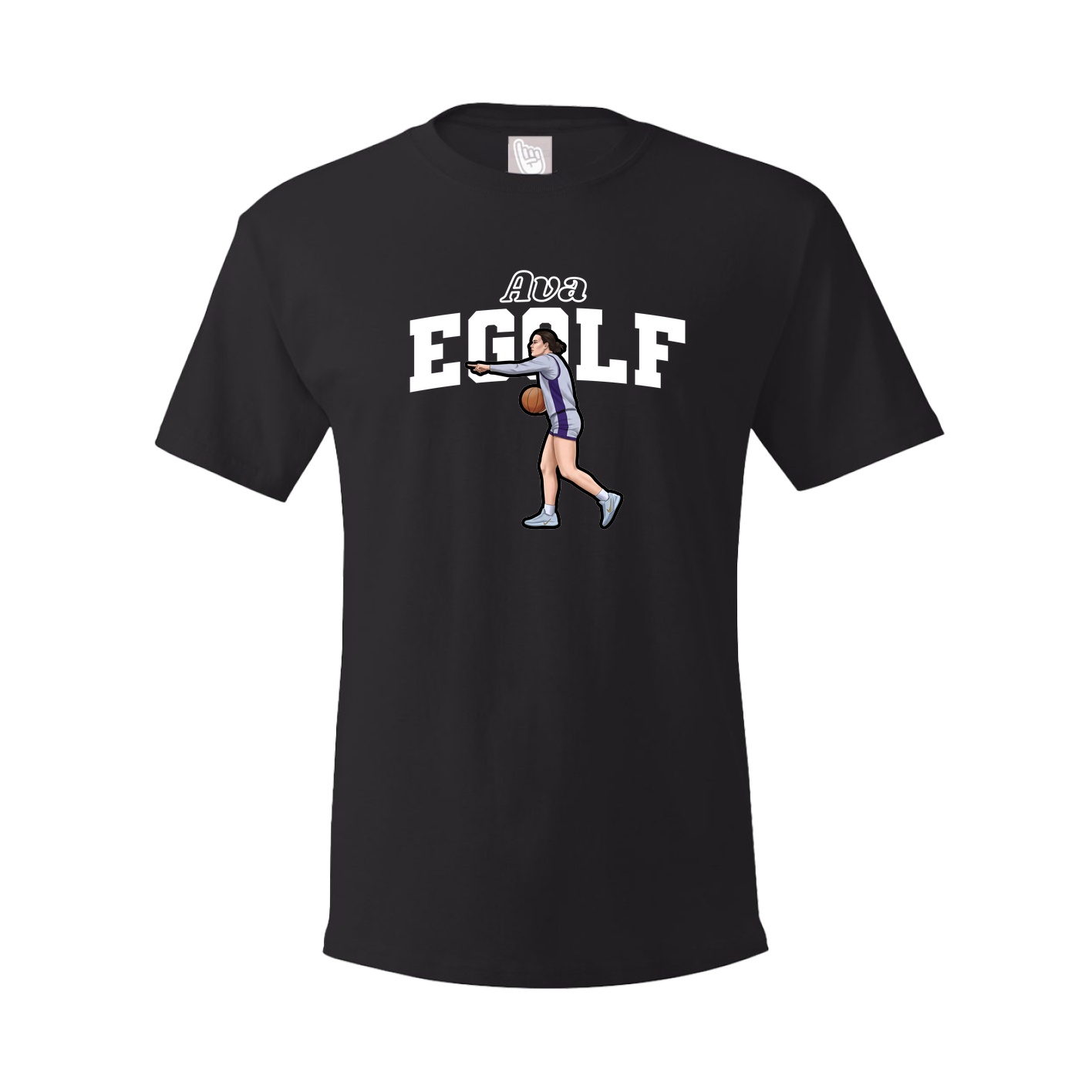 Tee — Name Arch in Black