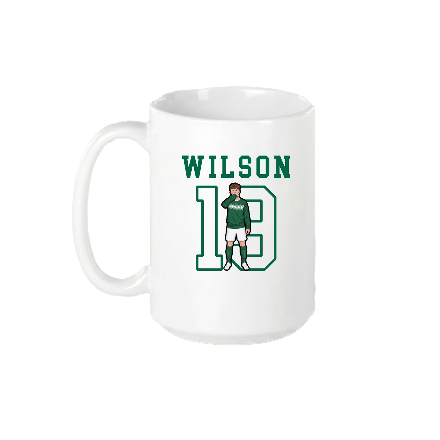 15oz Coffee Mug — Shirsey in White