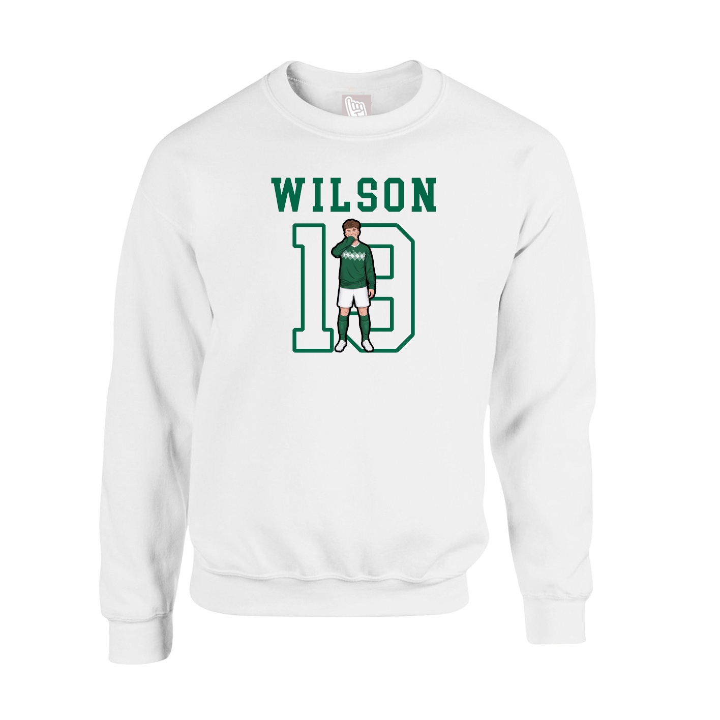 Fleece Crew — Shirsey in White