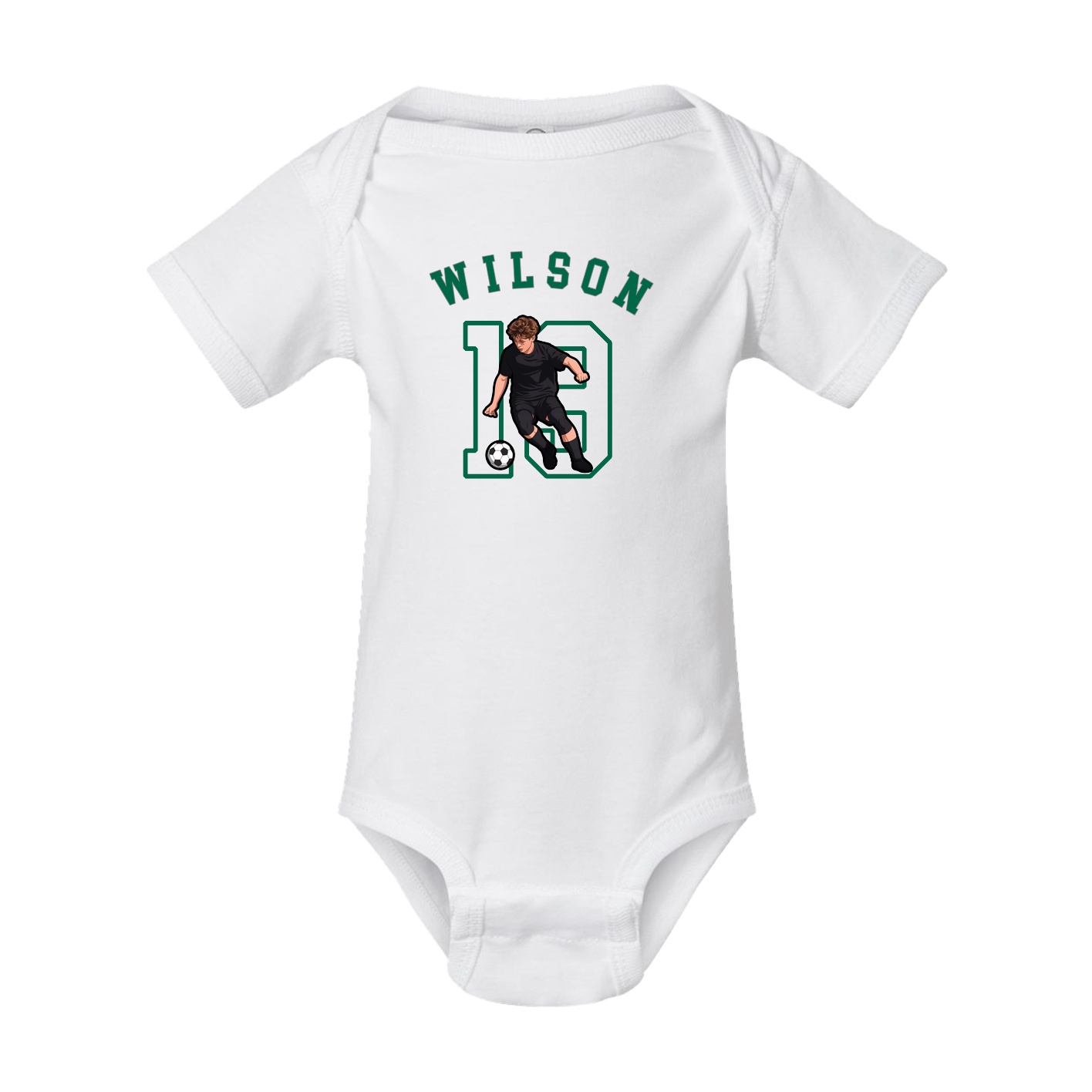 Baby Onesie — Shirsey Arch in White