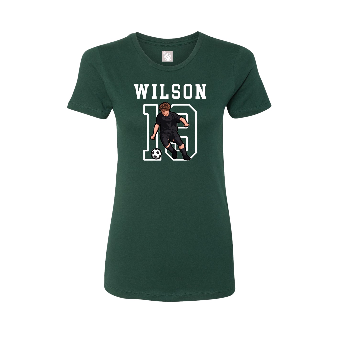 Fitted Women's Tee — Shirsey in Green