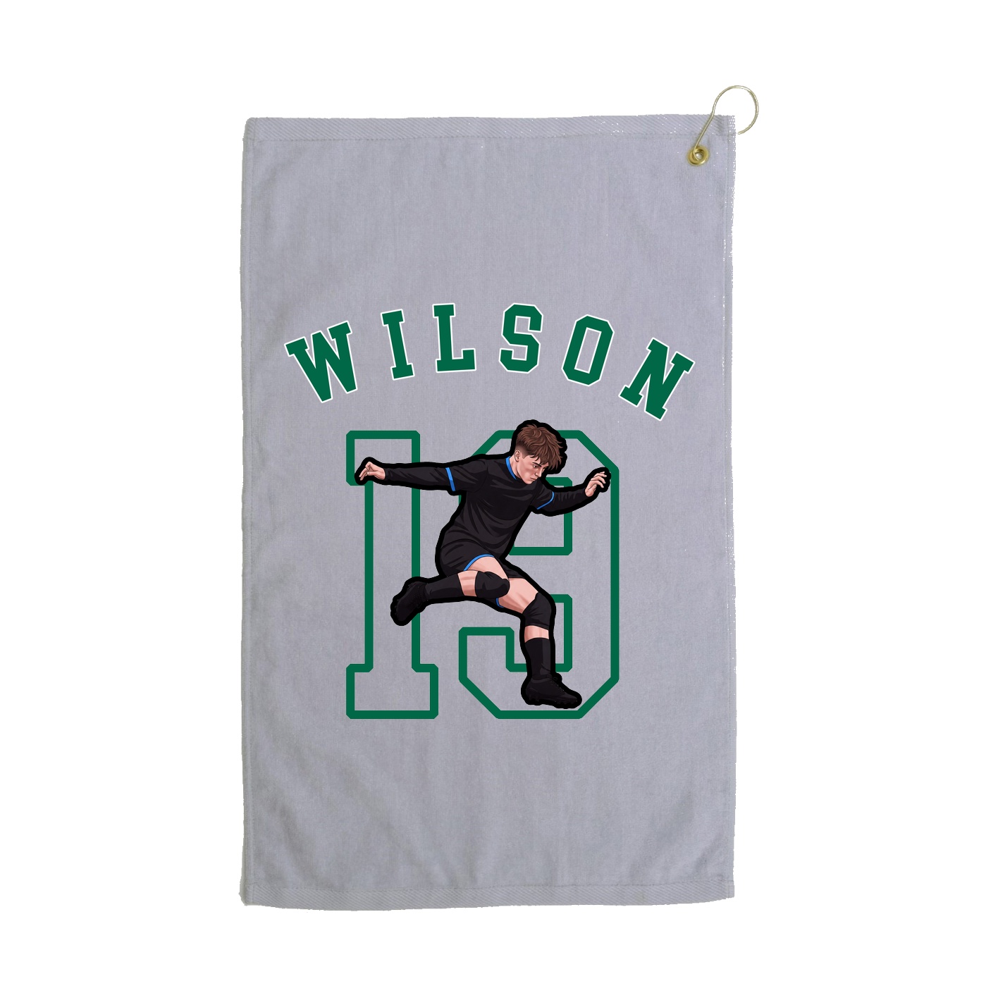 Golf Towel — Shirsey Arch in Grey