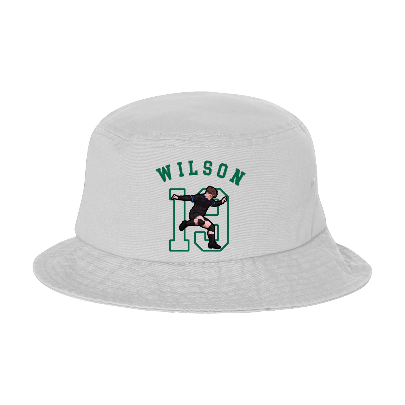 Bucket Cap — Shirsey Arch in White