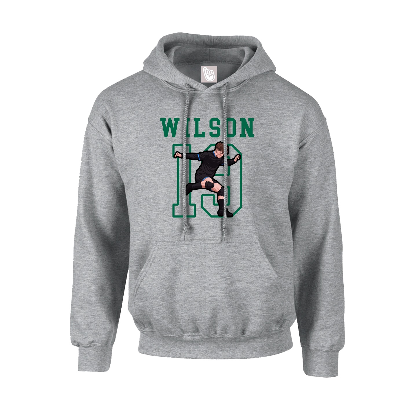 Hoodie — Shirsey in Grey