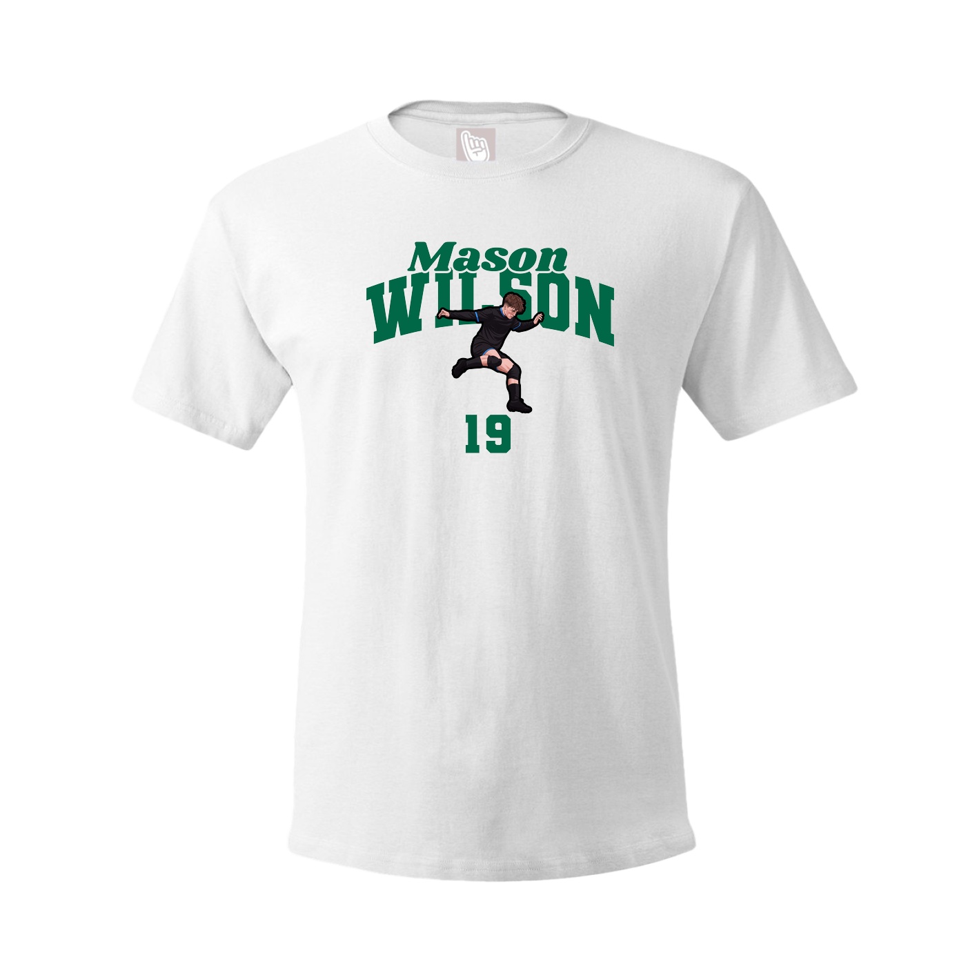 Tee — Signature Arch in White