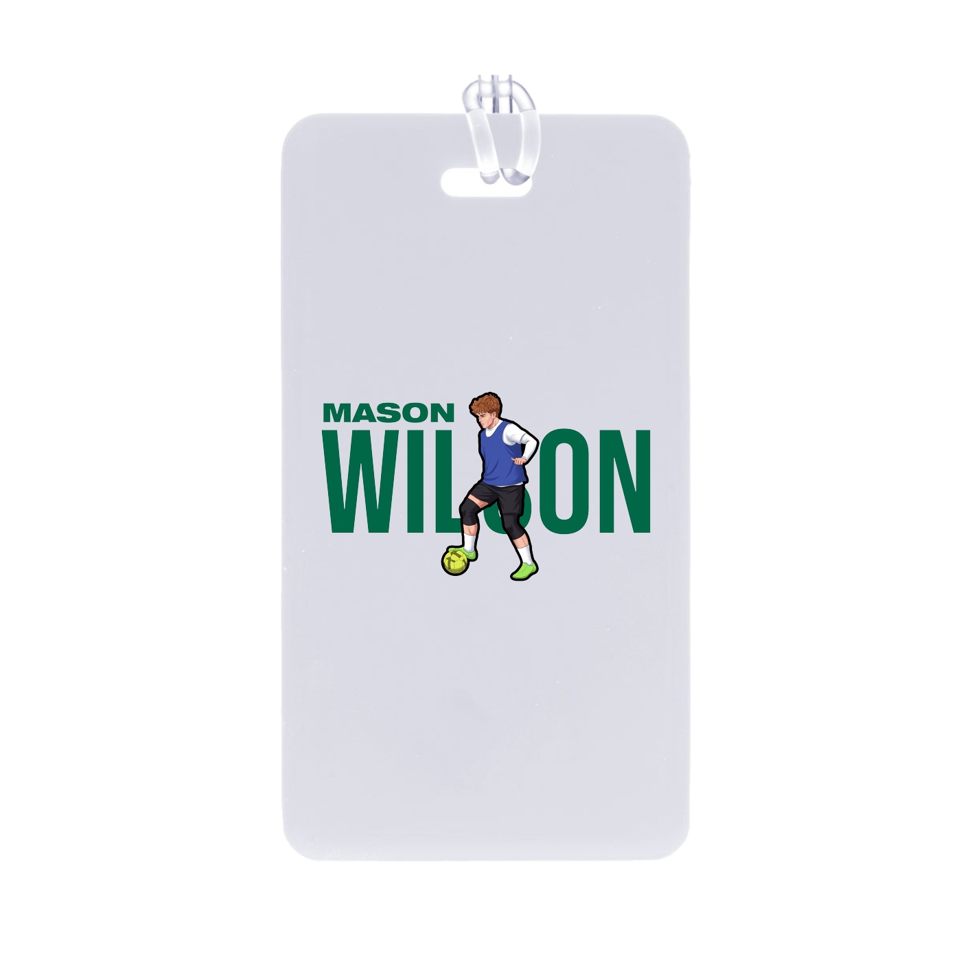 Bag Tag — Player Name in Classic