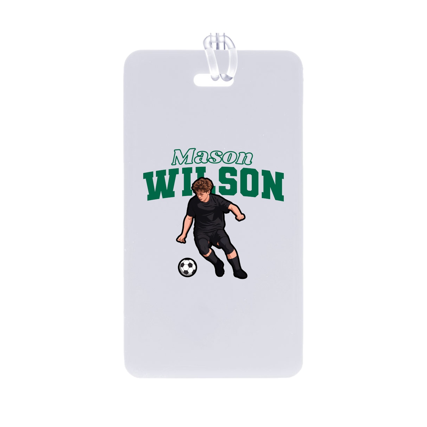 Bag Tag — Name Arch in Classic