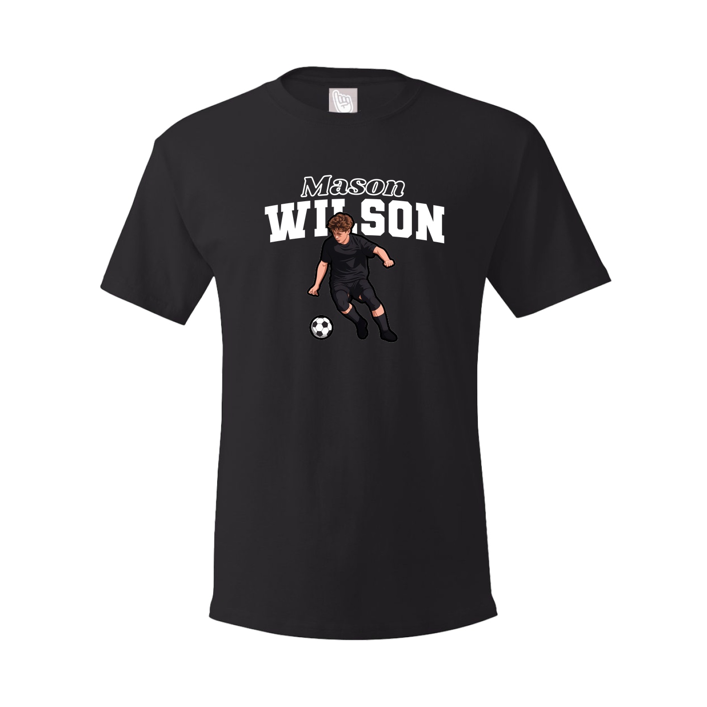 Tee — Name Arch in Black