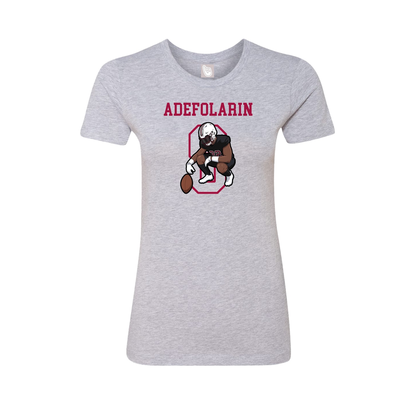 Fitted Women's Tee — Shirsey in Grey
