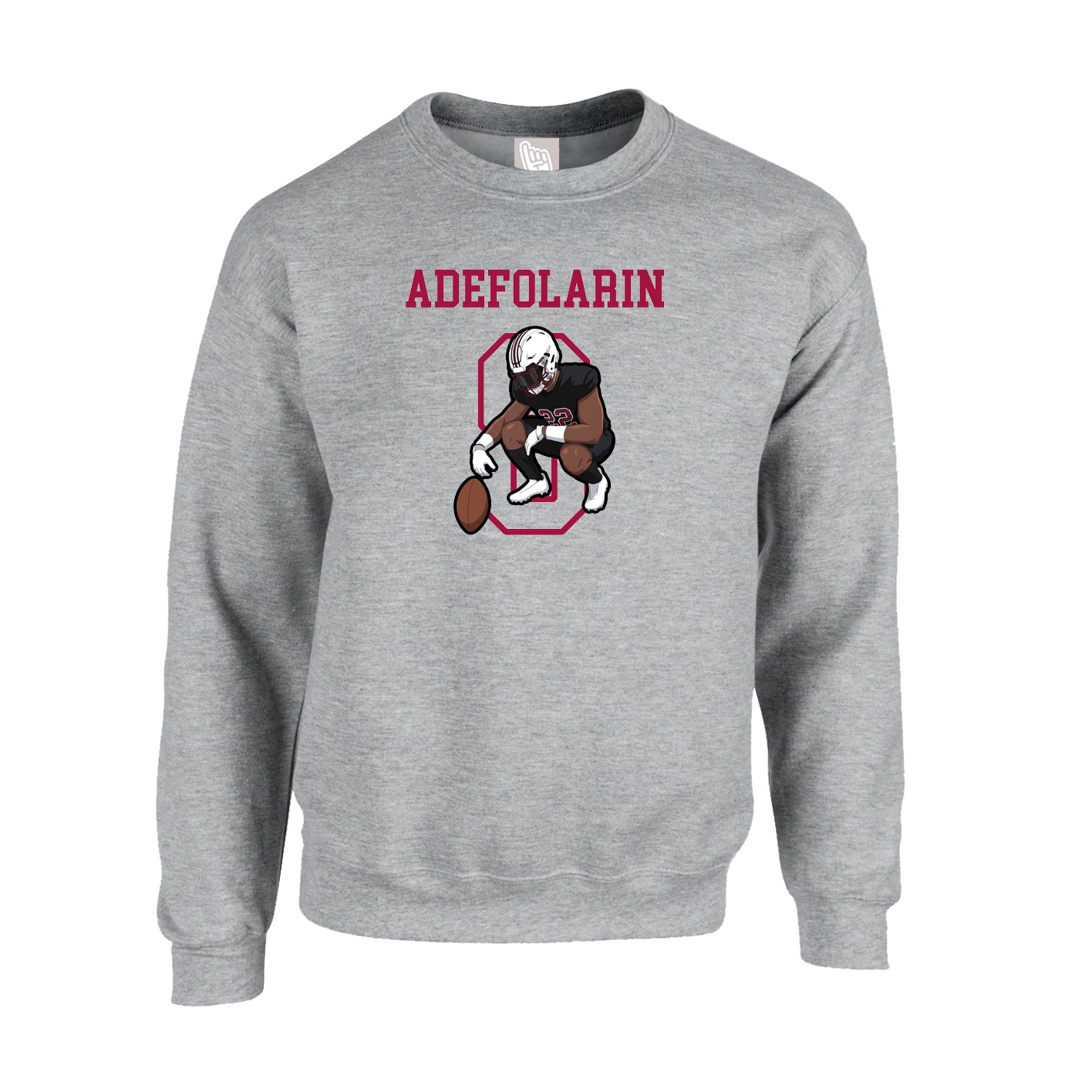 Fleece Crew — Shirsey in Grey