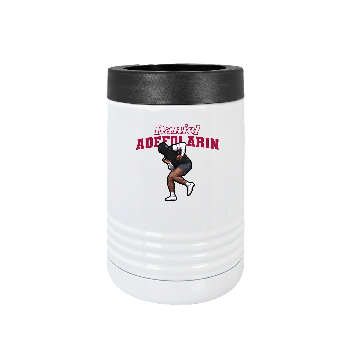 Beverage Holder — Name Arch in White