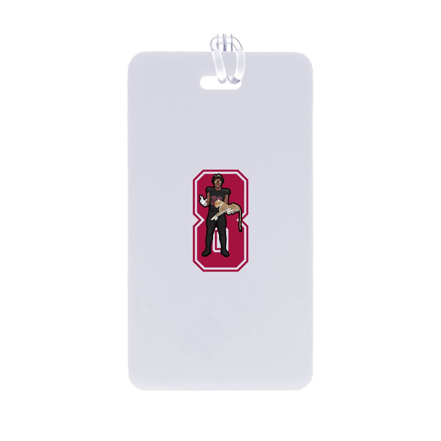 Bag Tag — Number in Classic